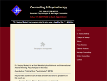 Tablet Screenshot of drsanjoy.com